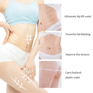 Electric Cavitation RF Slimming Machine 40K Ultrasonic Fat Burner, Body Sculpting Device, Anti Cellulite, Skin Tightening, 3 Heads, Infrared Heat Therapy