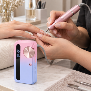 Rechargeable Electric Nail Drill in a personal care routine