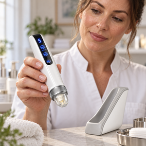 Professional Microneedling Pen shown during professional preparation