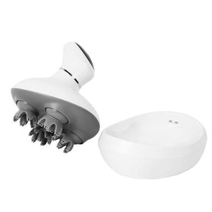 Cordless Head Scalp Massager with Kneading Massage Modes and Charging Dock - Beautyic.co.uk