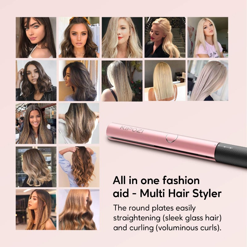 Professional Hair Striaghtener Instant Heating Flat Iron - Beautyic.co.uk