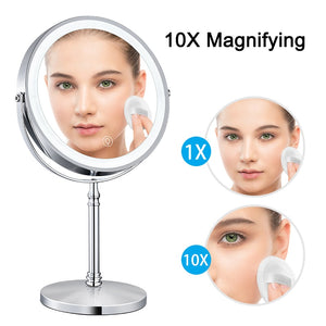 HD Makeup Mirror With Light - Beautyic.co.uk