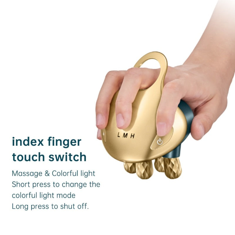 5 in 1 Facial Massager RF EMS with 4D Massage - Beautyic.co.uk