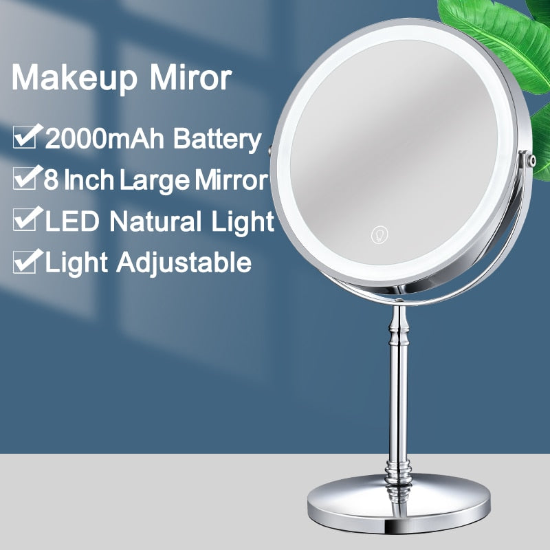 HD Makeup Mirror With Light - Beautyic.co.uk