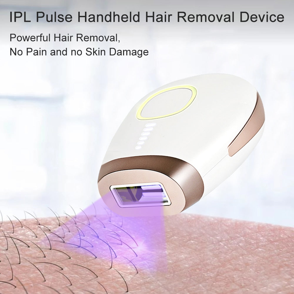 Hair Removal IPL Laser Epilator Facial Cleanser - Beautyic.co.uk