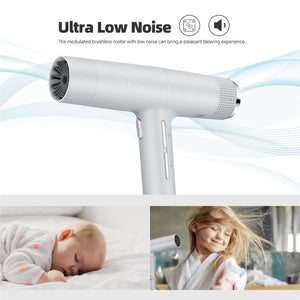 Professional Hair Blow Dryer Low Noise - Beautyic.co.uk
