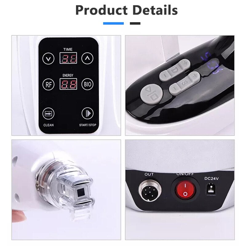 RF Injector Needle Gun Mesotherapy Anti Wrinkles - Beautyic.co.uk