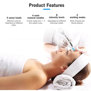 Ozone Plasma Pen Freckle Remover Machine LCD - Beautyic.co.uk