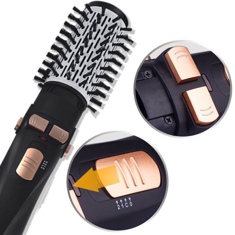 Golden Hair Dryer Brush - Beautyic.co.uk