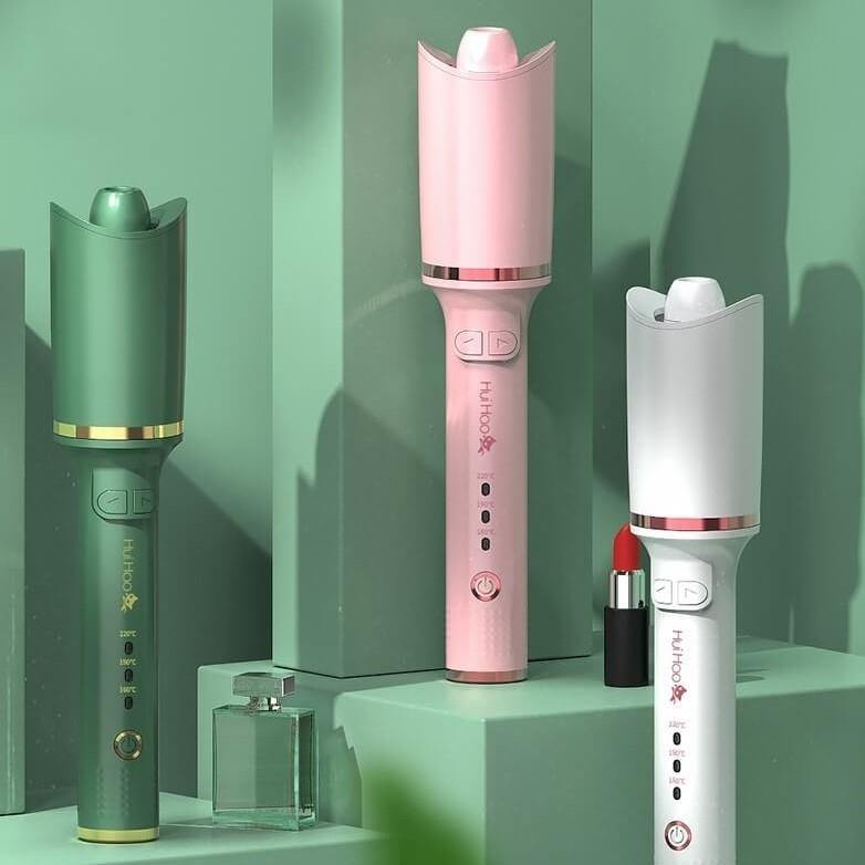 Automatic Rotate Hair Curler Ceramic Curling Iron - Beautyic.co.uk
