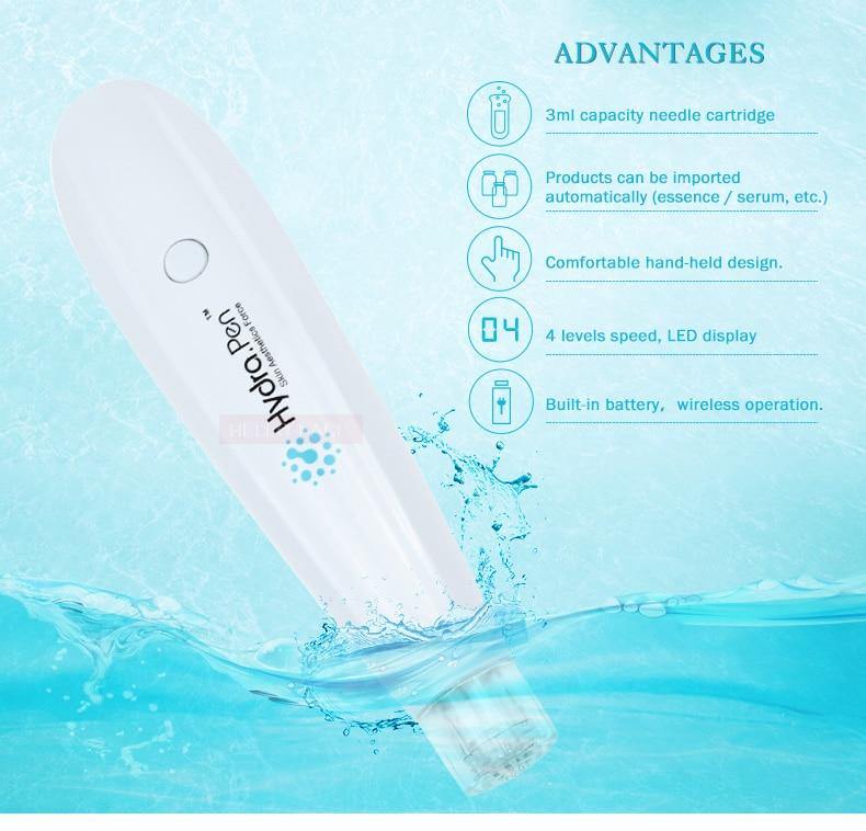 Hydra Pen H2 Wireless Professional Microneedling Pen Hydrapen - Beautyic.co.uk