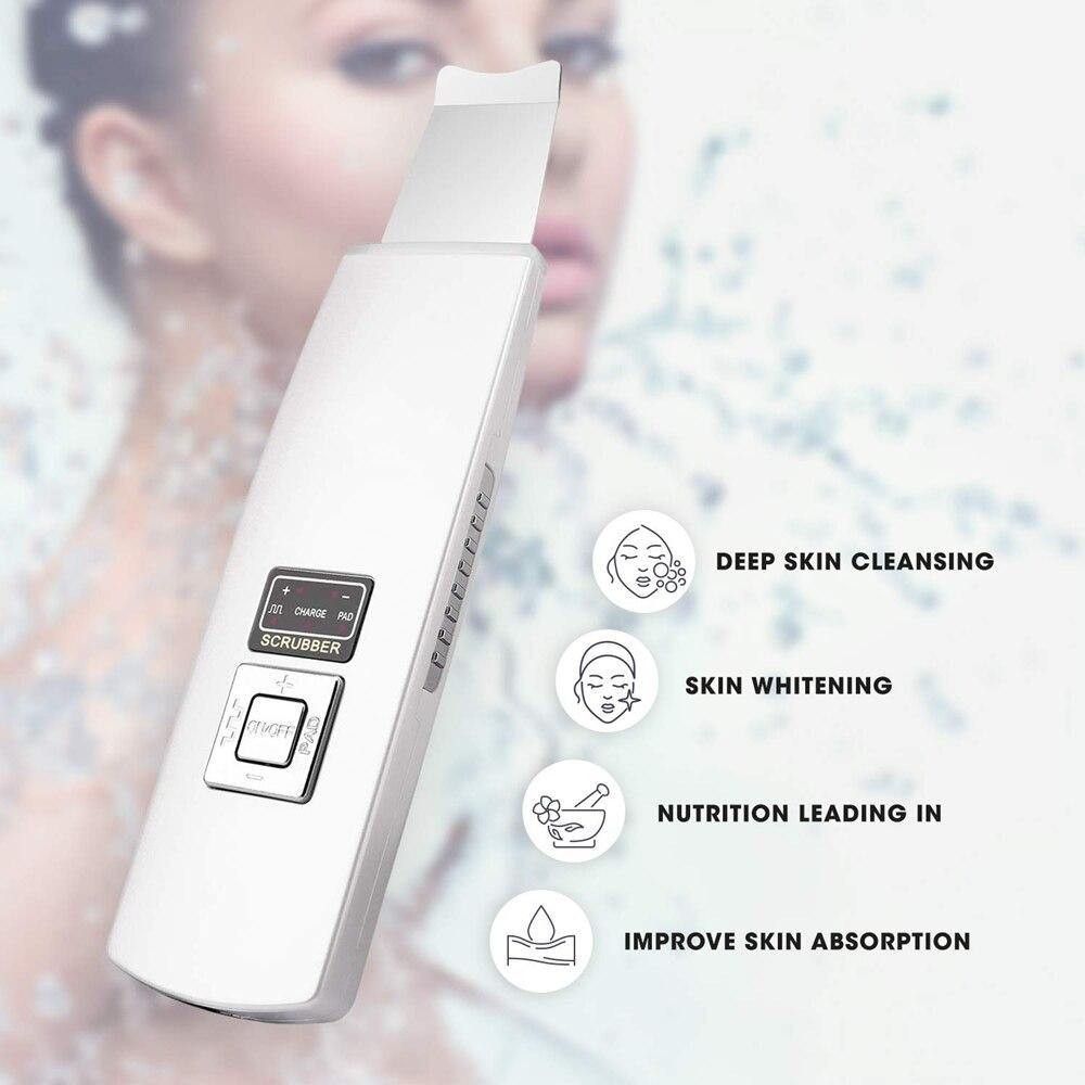 Ultrasonic Skin & Face Scrubber - Beautyic.co.uk
