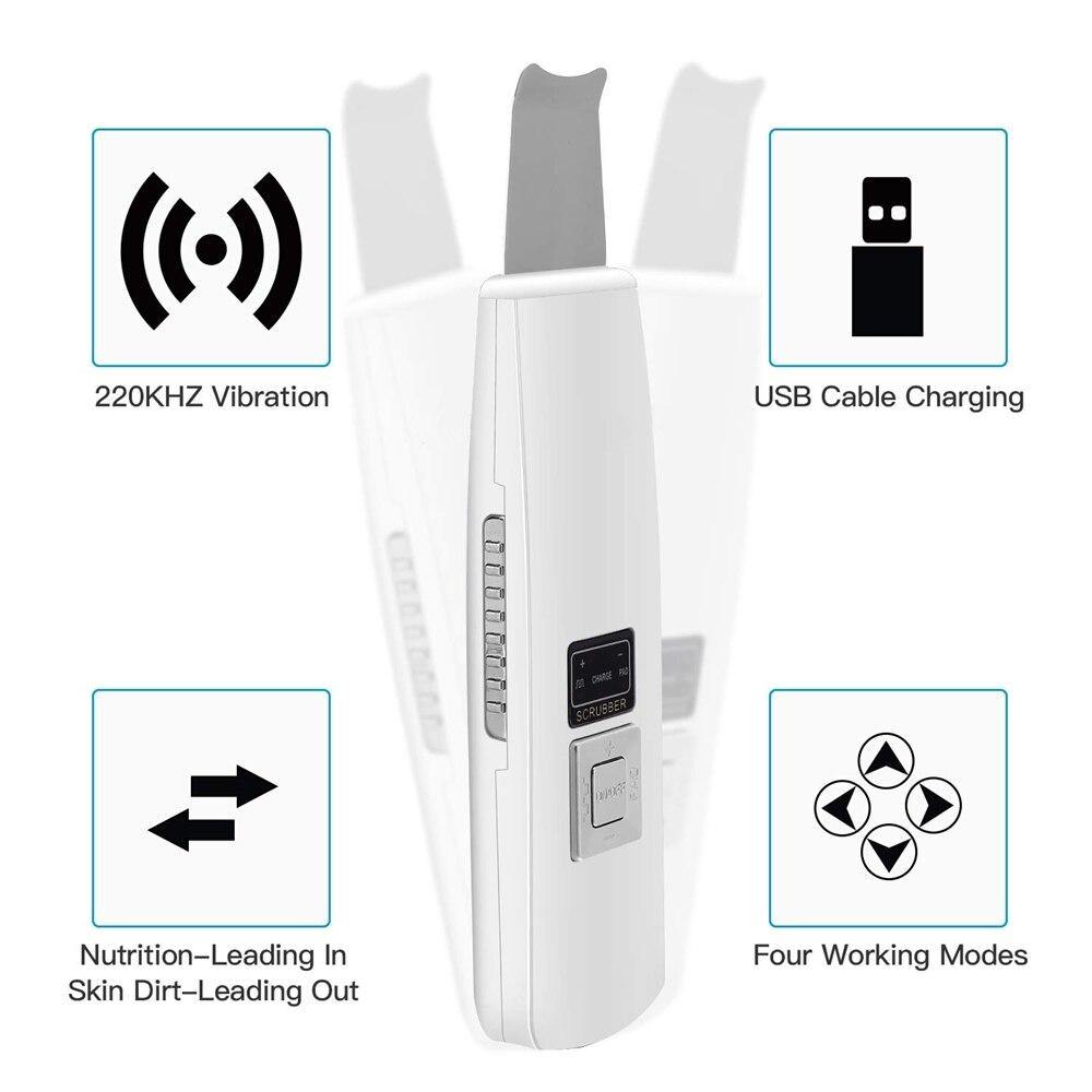 Ultrasonic Skin & Face Scrubber - Beautyic.co.uk
