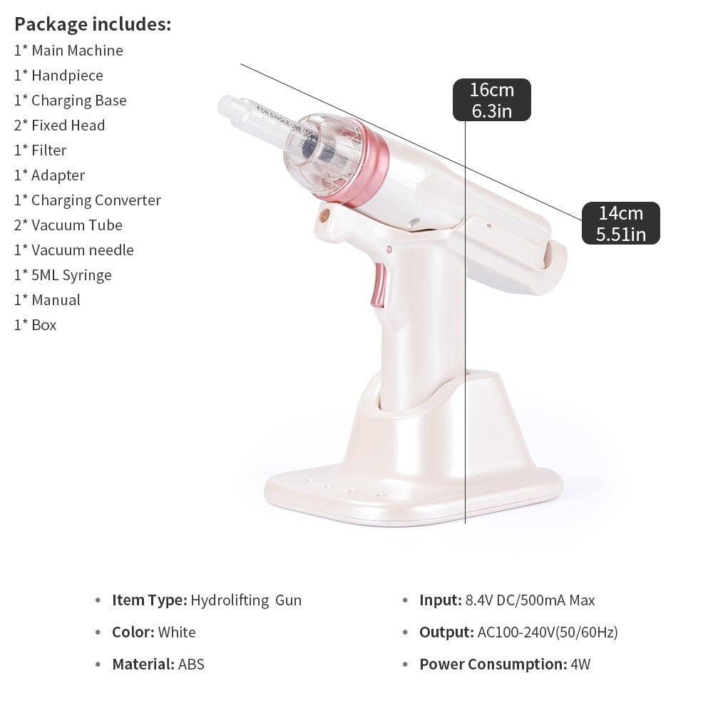 Mesotherapy EZ Negative Pressure Meso Gun Beauty Machine - Beautyic.co.uk