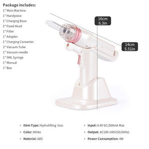 Mesotherapy EZ Negative Pressure Meso Gun Beauty Machine - Beautyic.co.uk