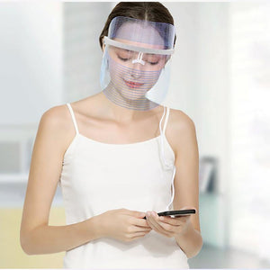 LED Light Therapy Wireless Facial Shield - Beautyic.co.uk