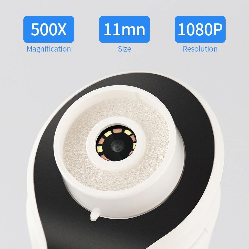 Visual Blackhead Pore Vacuum Remover Cleaner With Wifi Camera - Beautyic.co.uk