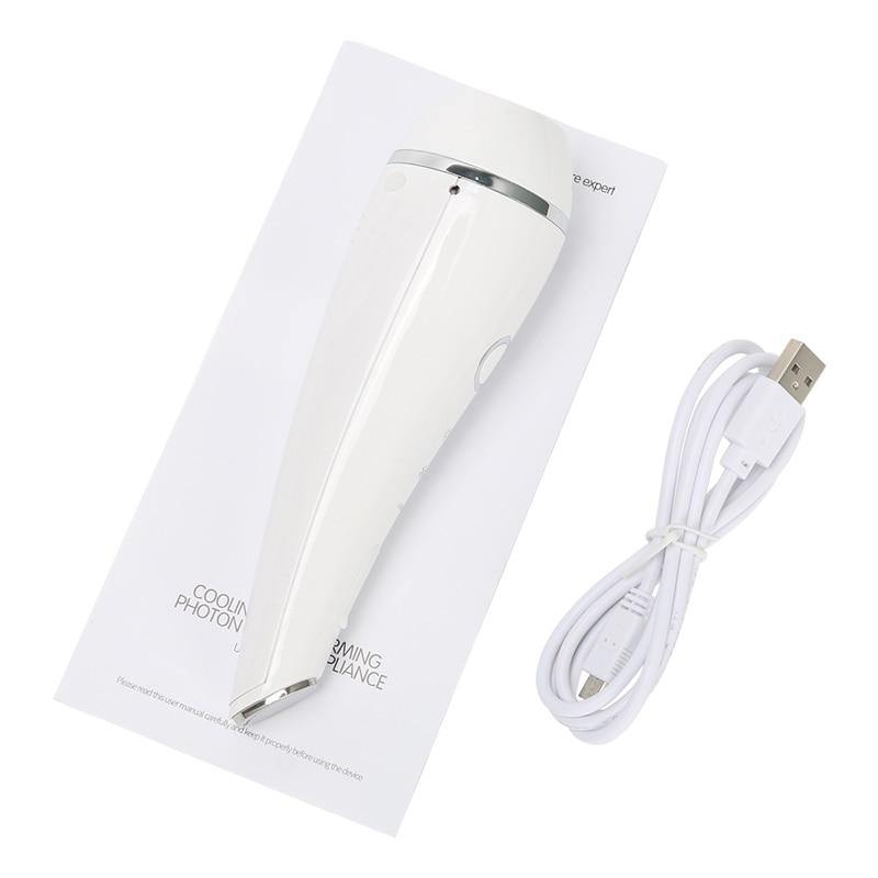 Hot Cold Hammer Facial Rejuvenation LED Photon Machine - Beautyic.co.uk