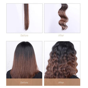 Ultimate 3 Barrel Hair Styling Iron | Mermaid Waver Iron - Beautyic.co.uk