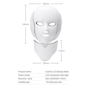 LED Photon Therapy Facial Mask - Beautyic.co.uk