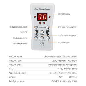 LED Photon Therapy Facial Mask - Beautyic.co.uk
