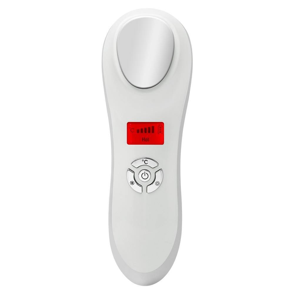 Ultrasonic Facial Hot Cold Sound Wave Skin Tightening Wrinkles Acne Removal Machine - Beautyic.co.uk
