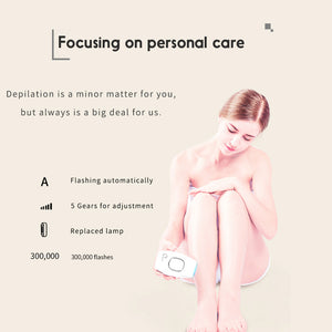 IPL Laser Permanent Hair Removal Handset Device - Beautyic.co.uk