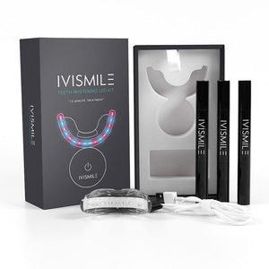 Teeth Whitening High Strength LED Blue Laser Dental Bleaching System Set - Beautyic.co.uk