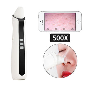 Visual Blackhead Pore Vacuum Remover Cleaner With Wifi Camera - Beautyic.co.uk
