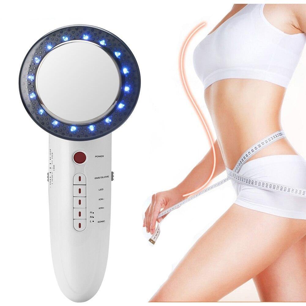 6 in 1 Ultrasonic Cavitation EMS Slimming Beauty Device - Beautyic.co.uk