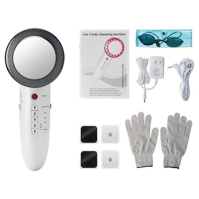 6 in 1 Ultrasonic Cavitation EMS Slimming Beauty Device - Beautyic.co.uk