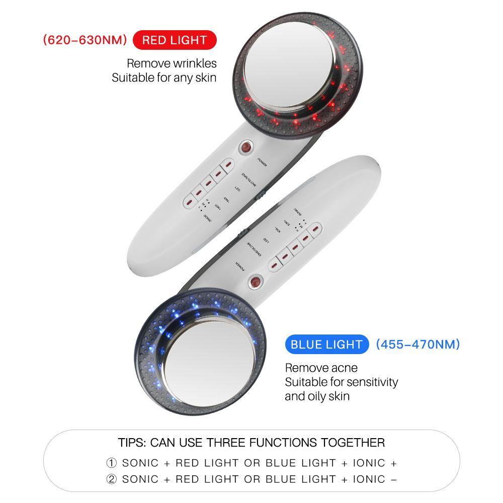 6 in 1 Ultrasonic Cavitation EMS Slimming Beauty Device - Beautyic.co.uk