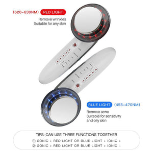 6 in 1 Ultrasonic Cavitation EMS Slimming Beauty Device - Beautyic.co.uk