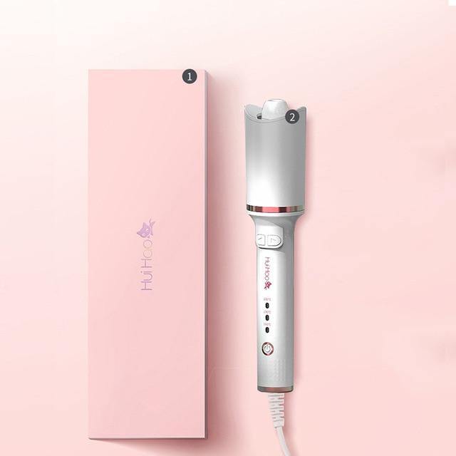 Automatic Rotate Hair Curler Ceramic Curling Iron - Beautyic.co.uk