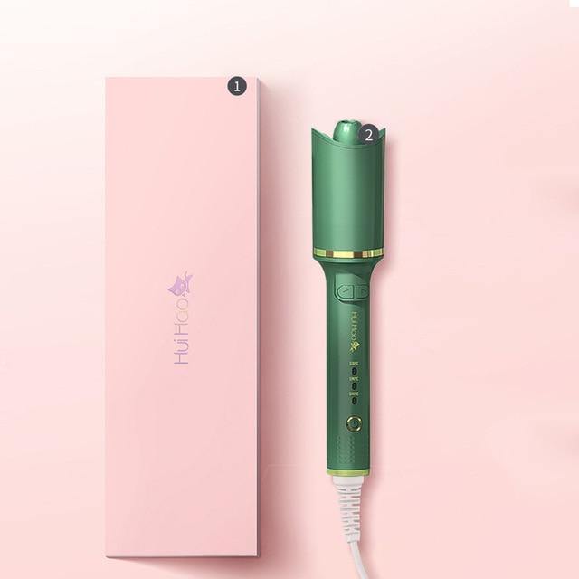 Automatic Rotate Hair Curler Ceramic Curling Iron - Beautyic.co.uk