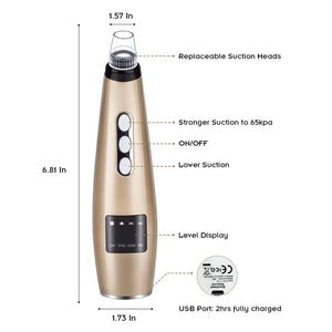5 In 1 3D Vacuum Electric Blackhead Removal 2.0 - Beautyic.co.uk