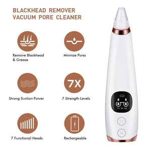 5 In 1 3D Vacuum Electric Blackhead Removal 2.0 - Beautyic.co.uk