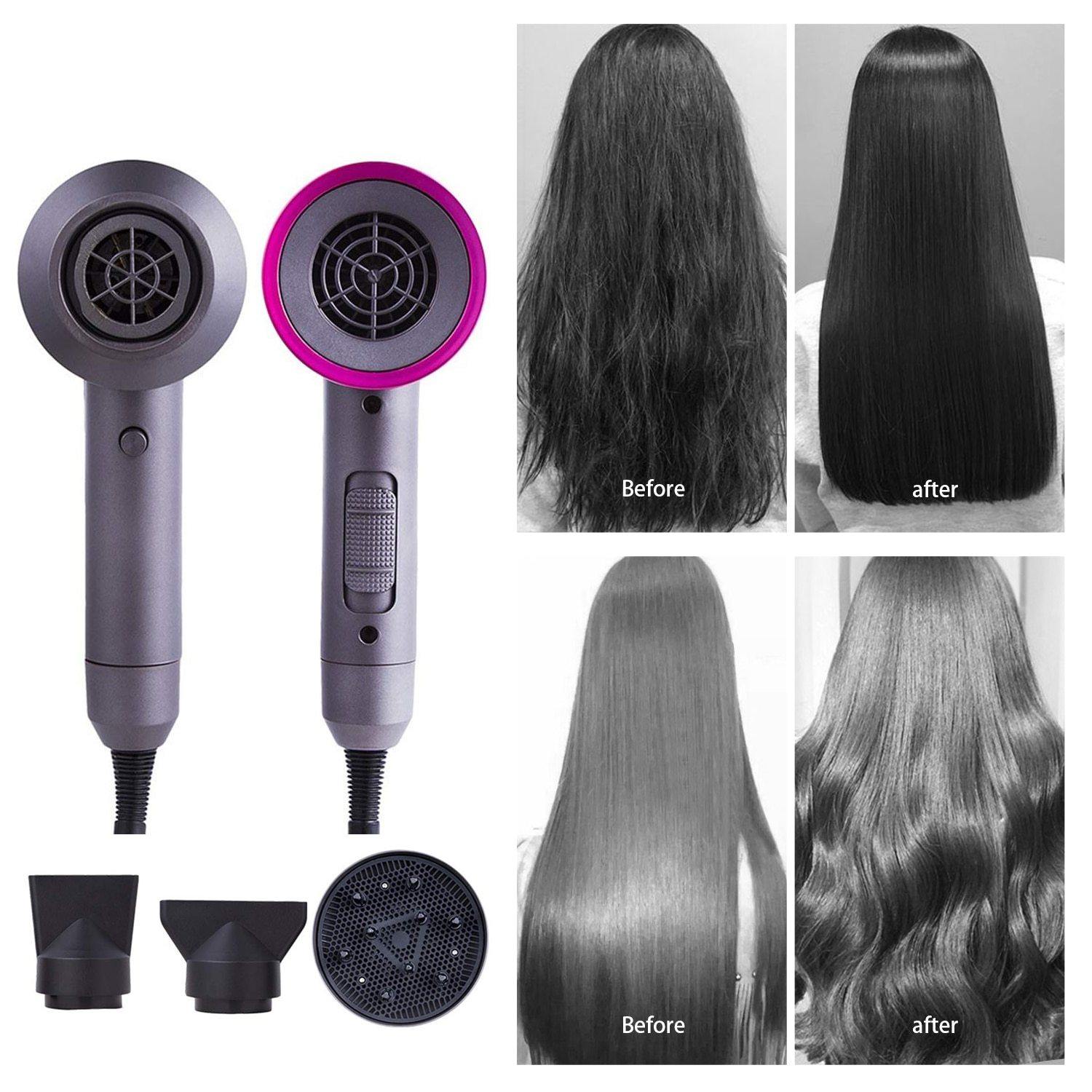 Professional Ionic Hair Blow Dryer | Lightweight Fast And Quiet Hair Drying - Beautyic.co.uk