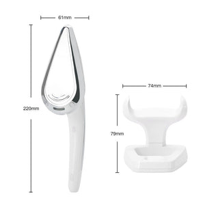 Microcurrent Iron Heat Ion Vibration Massager Wrinkles Remover Face Lifting Beauty Device - Beautyic.co.uk