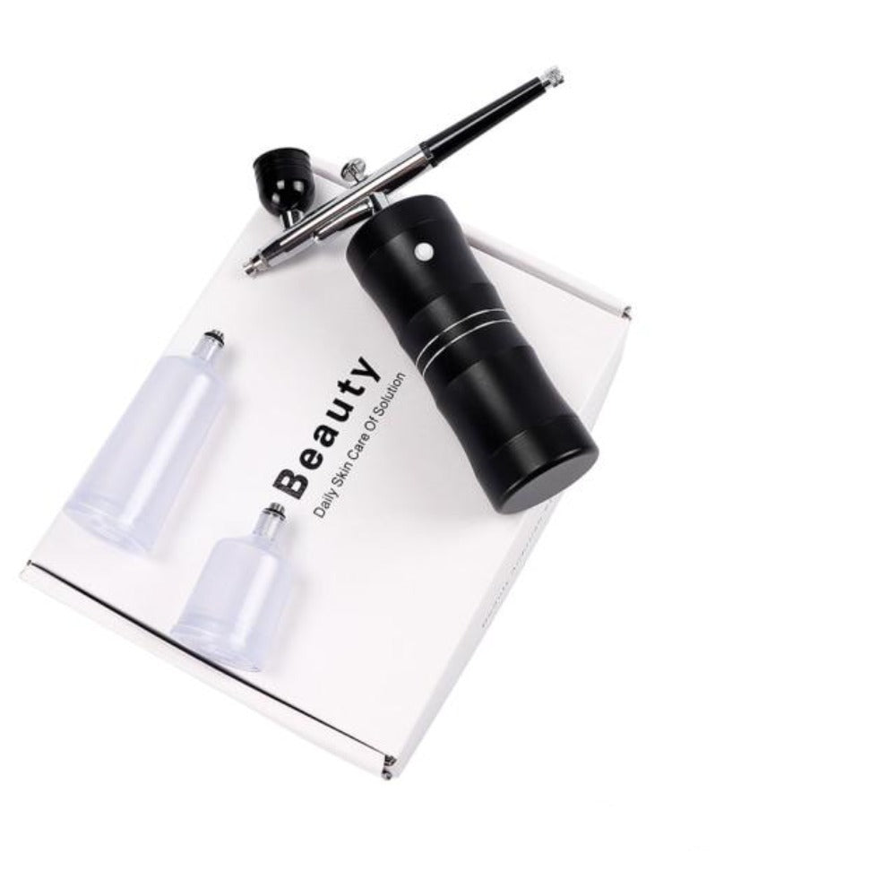 Portable Airbrush Makeup Kit With Compressor Spray Gun for Face Skin Care - Beautyic.co.uk