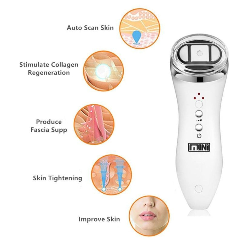 HIFU Facial Beauty Device For Bags Under Eyes Puffy Eyes Device - Beautyic.co.uk