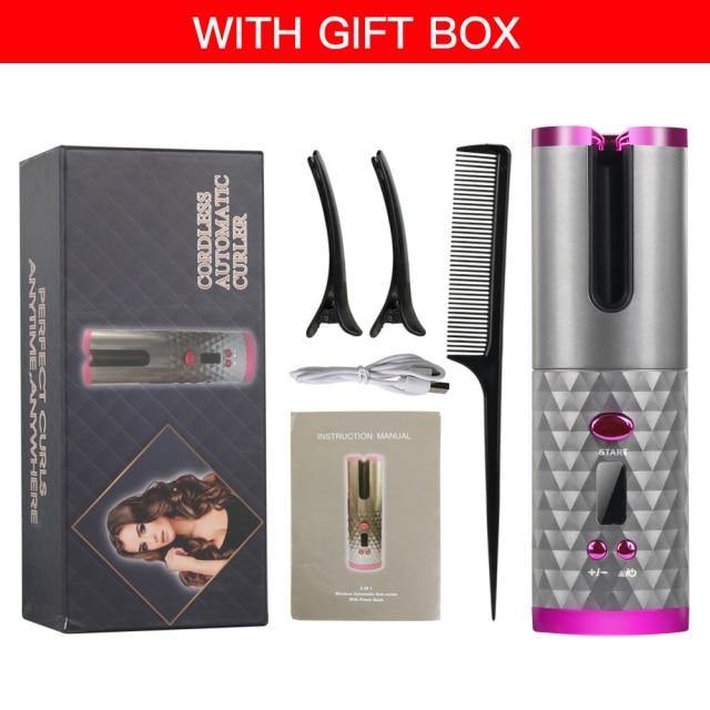 Professional Auto Cordless Hair Curler - Beautyic.co.uk