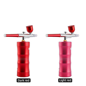 Portable Airbrush Makeup Kit With Compressor Spray Gun for Face Skin Care - Beautyic.co.uk