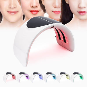 Foldable 7 Colors Photon PDT Led Light Acne Treatment Facial Mask - Beautyic.co.uk