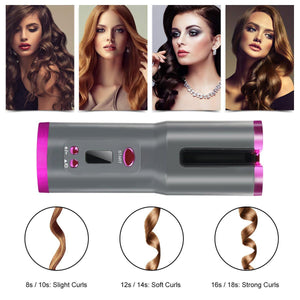 Professional Auto Cordless Hair Curler - Beautyic.co.uk