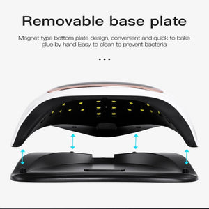 BLUEQUE V3 168W UV Lamp For Manicure LED Nail Lamp For Nail Art Salon Tools - Beautyic.co.uk