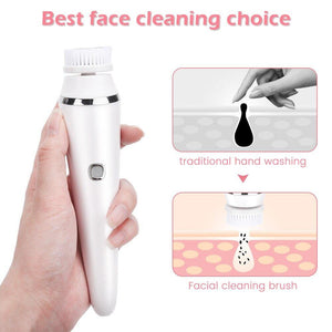 4-in-1 Facial Cleansing Brush - Beautyic.co.uk