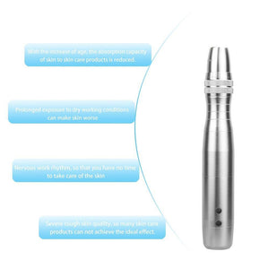 7 LED Photon Micro-Needling Electric Derma Pen With Micro Needle - Beautyic.co.uk