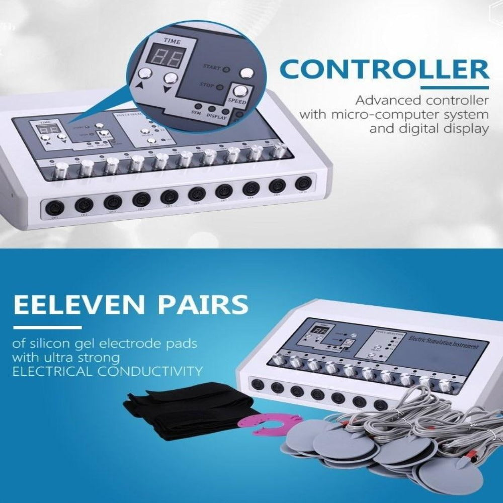 Microcurrent Body Shaper Lifting Tighten Slim Electrode Stimulation Beauty Machine - Beautyic.co.uk