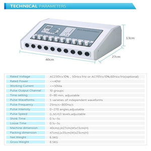 Microcurrent Body Shaper Lifting Tighten Slim Electrode Stimulation Beauty Machine - Beautyic.co.uk